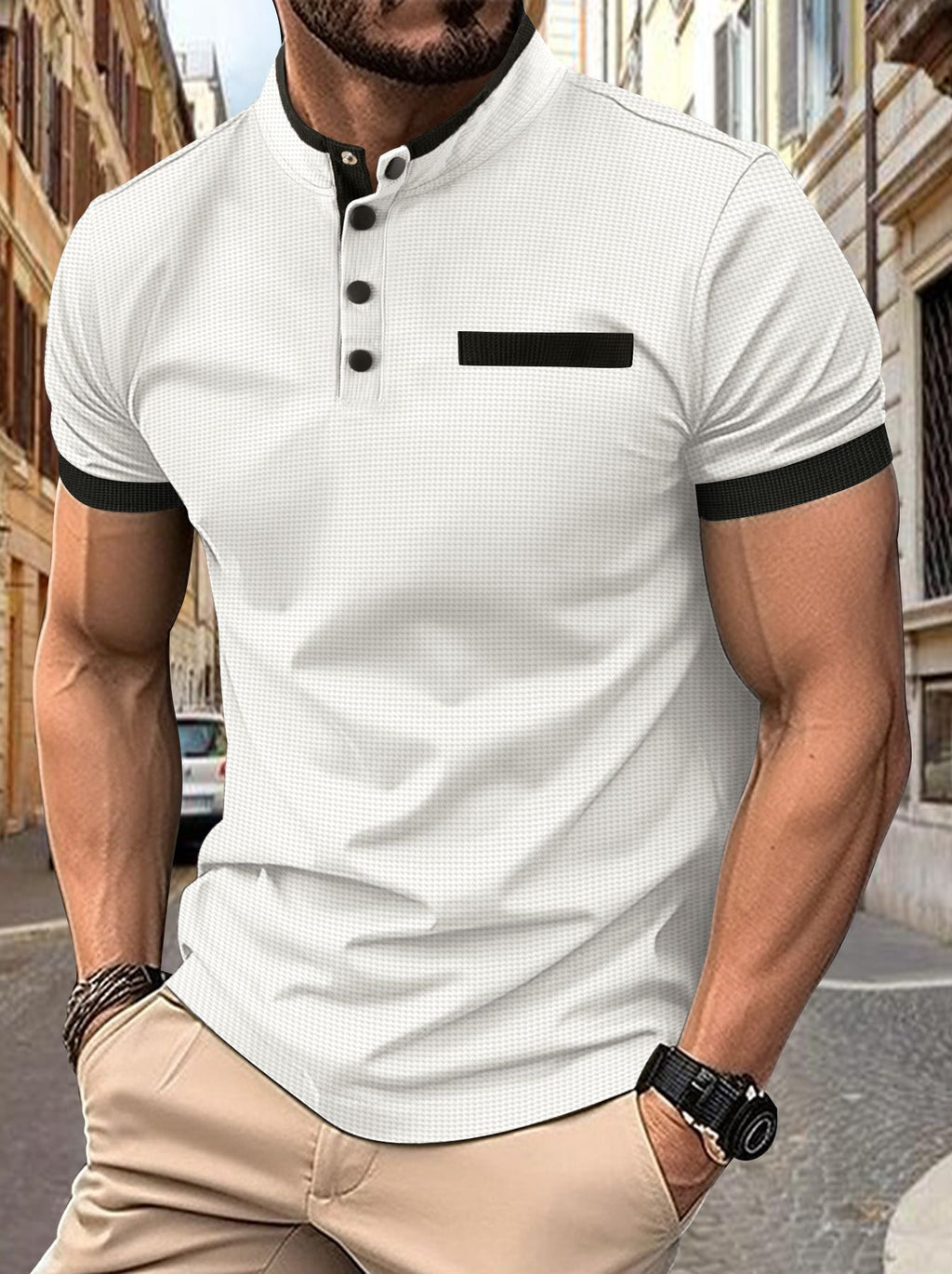 Le Polo À Carreaux