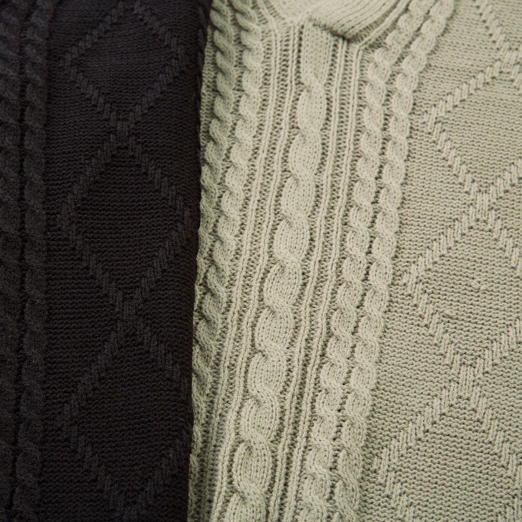 Knitted sweater jacquard sweater