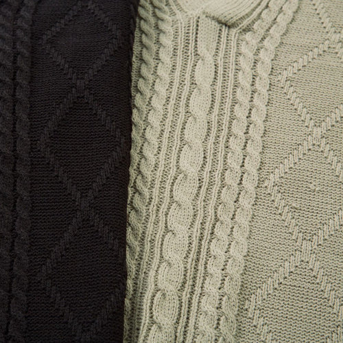Knitted sweater jacquard sweater